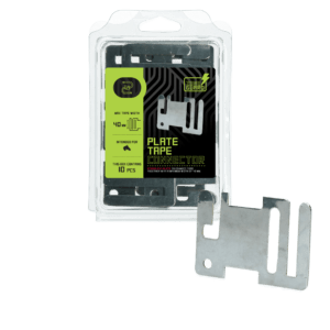 ZoneGuard Lint afrastering begin eindplaatje rvs